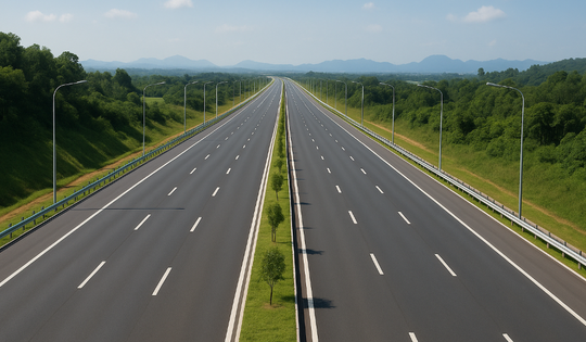 Tuyến cao tốc gần 24.000 tỷ rút ngắn thời gian kết nối tới nước láng giềng vừa đạt cột mốc quan trọng