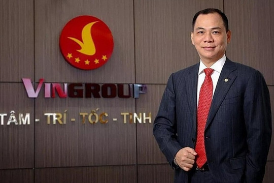 Vingroup (VIC) bổ sung 15 ngành nghề mới