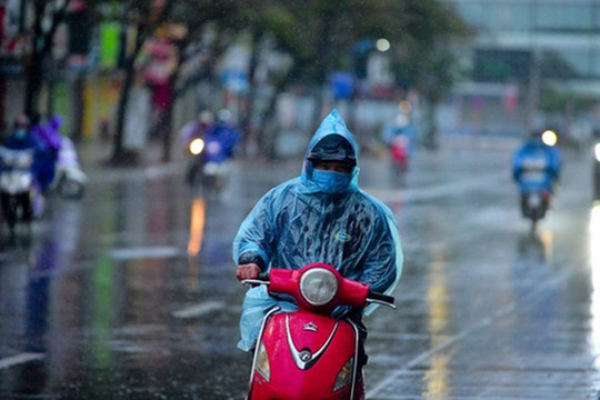 Miền Bắc đón không khí lạnh tăng cường, miền Trung mưa lớn