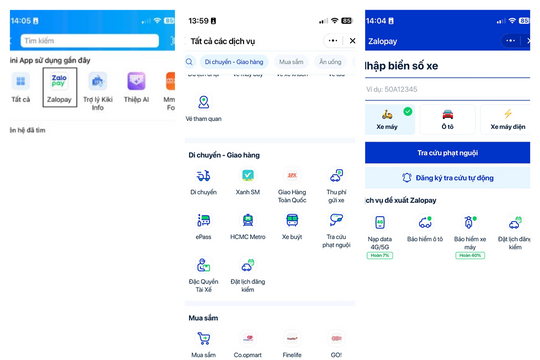 Hướng dẫn chi tiết cách tra cứu phạt nguội trên Zalo chỉ bằng vài thao tác đơn giản