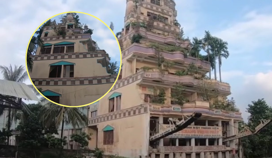 Căn biệt thự bí ẩn bị bỏ hoang nhiều thập kỷ giữa lòng Cai Lậy của đại gia lúa gạo nức tiếng miền Tây: Kiến trúc tháp độc đáo với 6 tầng đồ sộ