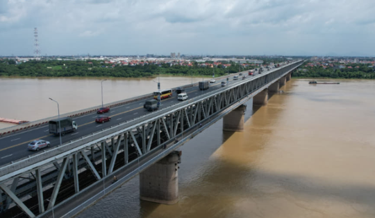 Chỉ ít ngày nữa, cây cầu 2 tầng duy nhất Hà Nội sẽ chính thức được ‘lên đời’