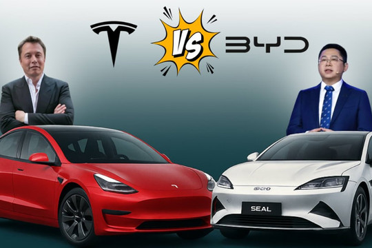 Elon Musk 'vui như Tết': Tesla chiến thắng vang dội đúng lúc BYD vấp ngã trên sân nhà