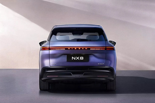 SUV cỡ D chạy điện mới của Nissan ra mắt 2026: Sạc 5C, đèn OLED toàn chiều rộng, SUV điện 800V đầu tiên của hãng tại Trung Quốc