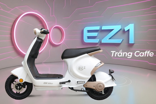 Mẫu xe máy điện rẻ hơn Honda Wave Alpha nhưng rất phong cách: Chỉ hơn 15 triệu, pin chạy xa tới 80km/1 lần sạc, khung thép cứng cáp, nhìn sẽ cảm mến