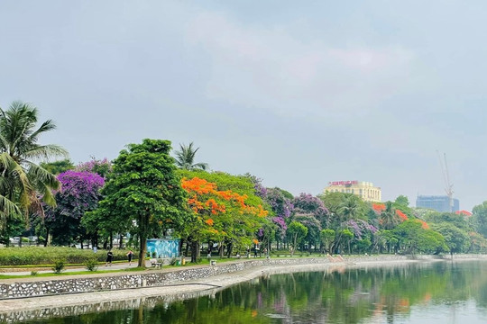 Công viên 50ha là 'lá phổi xanh' của Thủ đô Hà Nội, giáp 4 mặt phố lớn, rộng gấp 4 lần Hồ Gươm