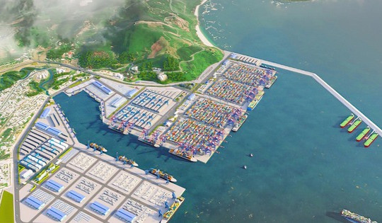 Siêu dự án cảng hơn 45.000 tỷ lớn nhất miền Trung đạt dấu mốc quan trọng