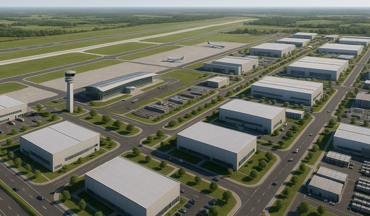 Tỉnh hẹp nhất Việt Nam dự kiến sẽ có trung tâm công nghiệp hàng không tầm cỡ khu vực, tại sân bay 5.800 tỷ
