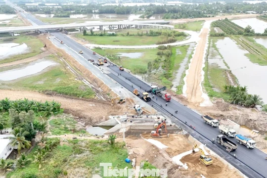 Hình hài cao tốc Cần Thơ – Cà Mau trước ngày thông xe