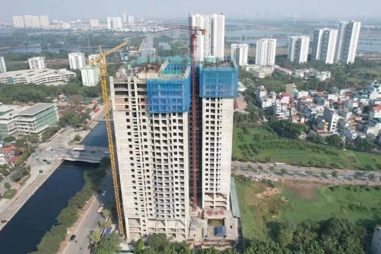 Bất ngờ giá chung cư vùng ven Hà Nội tăng mạnh, vượt nội đô