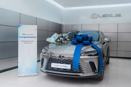 Zalo tuyên bố thưởng ô tô Lexus cho nhân viên xuất sắc