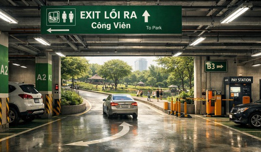 Hà Nội sắp có bãi đỗ xe ngầm 2 tầng đầu tiên tại khu trung tâm, sức chứa hơn 370 xe