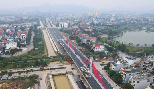 Ngày mai, tỉnh Thanh Hóa chính thức thông xe cây cầu dây văng đầu tiên