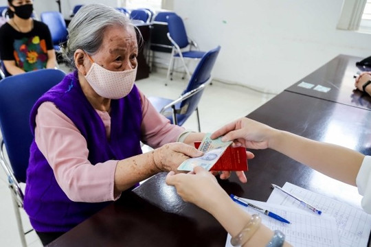 1,6 triệu người cao tuổi nhận trợ cấp từ 500.000-750.000 đồng