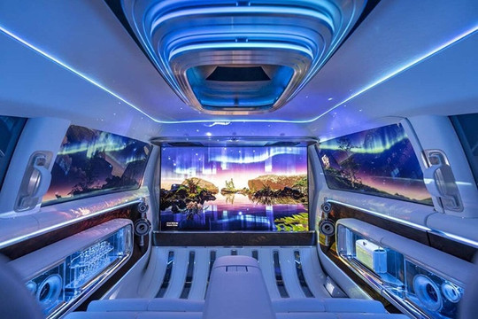 Mercedes-Benz sắp tung minivan điện 2026: Nội thất gây choáng, không còn dáng xe dịch vụ