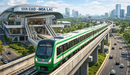 Khởi công tuyến metro hơn 72.000 tỷ, mở trục xương sống kết nối trung tâm Thủ đô với đô thị vệ tinh mới