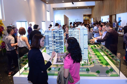 Giao dịch bất động sản tăng qua các quý, tỷ lệ hấp thụ dự án mới đạt khoảng 68-70%