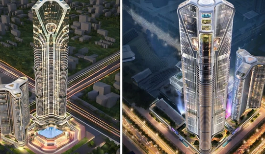 Việt Nam chính thức khởi công tòa tháp chọc trời 388m cao nhất thành phố nhỏ nhất cả nước