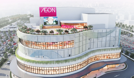 TTTM Aeon Mall hơn 4.000 tỷ tại tỉnh có nhiều xã, phường nhất Việt Nam sắp khánh thành