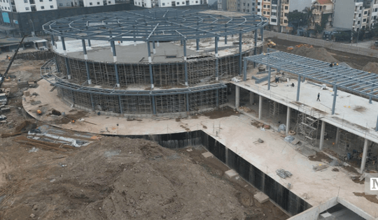 Chỉ ít tháng nữa, sẽ hoàn thành bến xe khách thứ 7 hiện đại nhất Hà Nội
