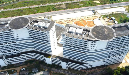 Bệnh viện lớn nhất thành phố giàu nhất Việt Nam bị bỏ hoang nhiều năm sắp hoàn thành