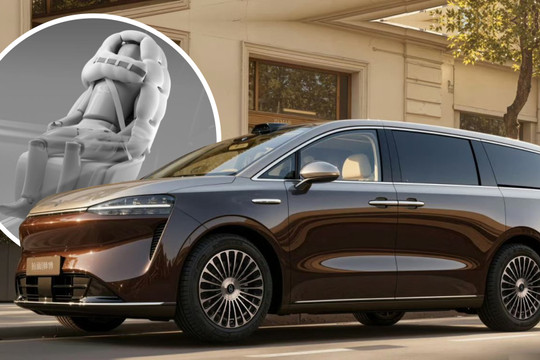 Lần đầu tiên trên thế giới có ô tô trang bị túi khí 'đội mũ bảo hiểm' trong ghế ngồi