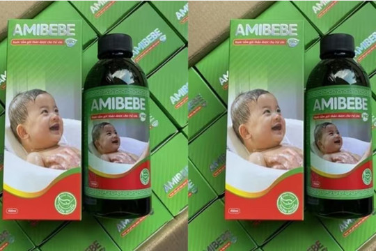 Một loại sữa tắm cho trẻ em bị Cục Quản lý Dược hỏa tốc thu hồi toàn quốc