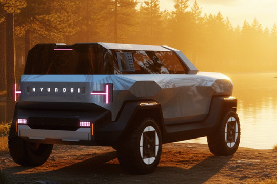 Đây có thể là mẫu SUV off-road mới của Hyundai: Thiết kế khác lạ, đậm chất địa hình