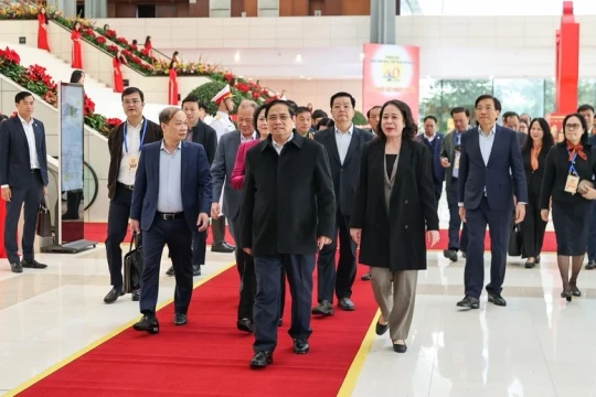 Thủ tướng Phạm Minh Chính kiểm tra công tác chuẩn bị Đại hội Thi đua yêu nước toàn quốc