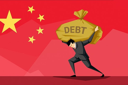 Nền kinh tế lớn thứ hai thế giới nợ ngập đầu, nguy cơ đi vào 'vết xe đổ' của Nhật Bản