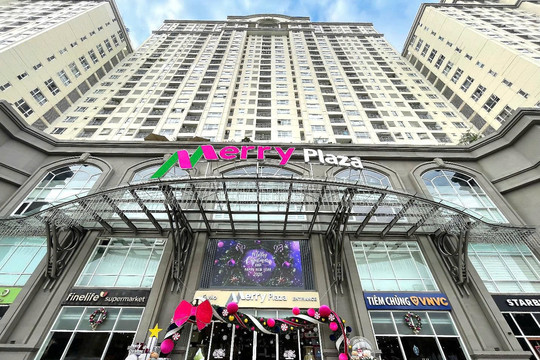 Merry Plaza tăng tốc chiếm lĩnh xu hướng khối đế thương mại tòa nhà chung cư