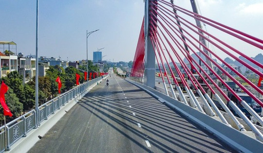 Trước Tết Nguyên đán, người dân Thanh Hóa sẽ đón công trình giao thông đặc biệt của tỉnh