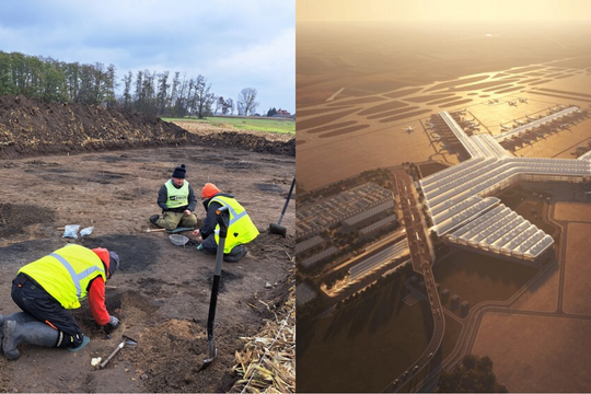 Phong tỏa khẩn cấp, thu giữ kho báu 7.000 năm tuổi tại khu đất xây sân bay mới