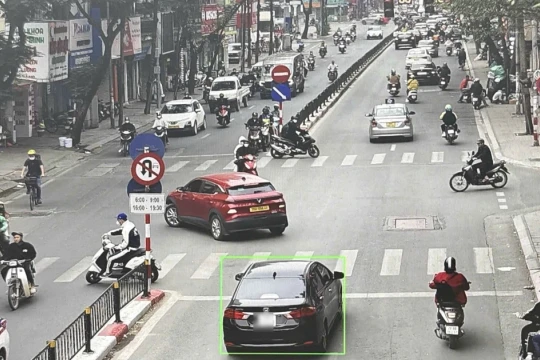 Hà Nội: Camera AI phát hiện hơn 100 trường hợp vi phạm giao thông trong ngày đầu kỳ nghỉ Tết Dương lịch