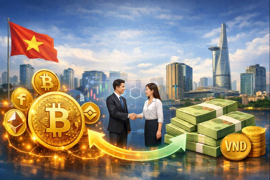 Doanh nghiệp Việt Nam đầu tiên thí điểm chuyển đổi tiền điện tử sang VND