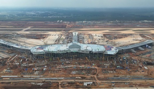 Chỉ ít tháng nữa, siêu sân bay của Việt Nam chính thức được vận hành