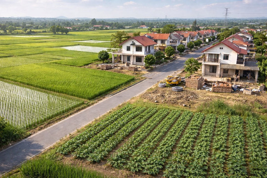 Từ bây giờ, chi phí chuyển đổi đất nông nghiệp sang đất thổ cư sẽ tăng đáng kể