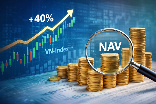 Vì sao hiệu suất quỹ mở cổ phiếu năm 2025 chưa theo kịp VN-Index?