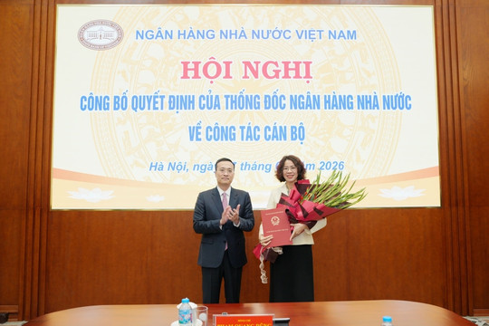 Ngân hàng Nhà nước bổ nhiệm Cục trưởng Cục Quản lý, giám sát tổ chức tín dụng