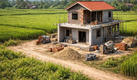 Kể từ nay, tự ý xây nhà trên đất nông nghiệp khi chưa chuyển đổi sẽ chịu hậu quả lớn