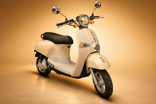 Mẫu xe máy điện giá chỉ 16,5 triệu, thiết kế kiêu sa như ‘tiểu Vespa’: Đi được 80km/1 lần sạc, hợp với mọi nhu cầu
