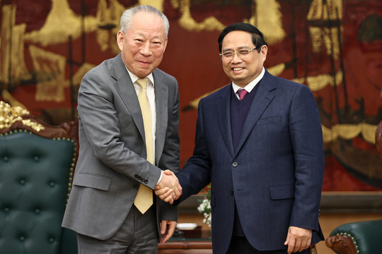 Thủ tướng tiếp lãnh đạo tập đoàn xây dựng hạ tầng hàng đầu Trung Quốc