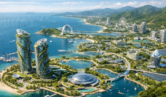 Việt Nam sắp có đô thị sinh thái thông minh kiểu mẫu tầm châu Á, tọa lạc tại tỉnh có đường bờ biển dài nhất cả nước