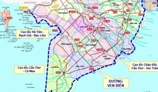 Nhà thầu Trung Quốc muốn làm đường ven biển kết nối TP. HCM với các tỉnh miền Tây