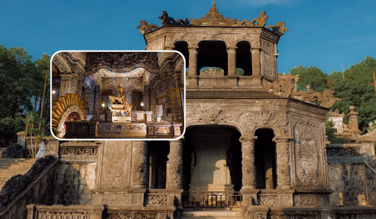 Công trình an táng của vị hoàng đế thứ 12 triều Nguyễn: Xây suốt 11 năm, kiến trúc Đông Tây độc bản giữa cố đô Huế