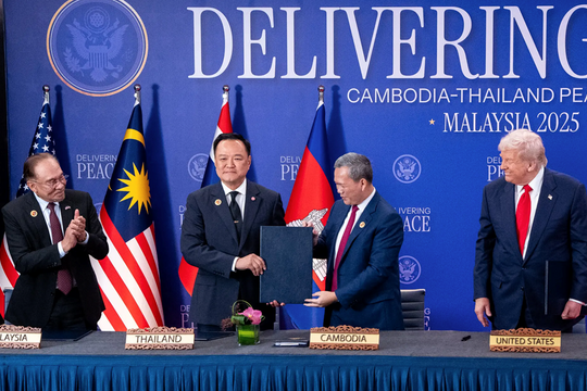 Mỹ cam kết rót hơn 1.182 tỷ đồng để khôi phục biên giới Thái Lan - Campuchia