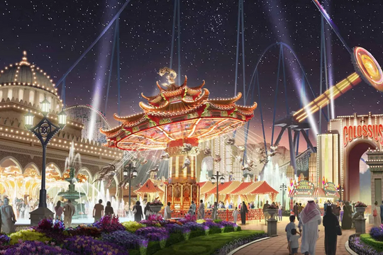 Khai trương công viên giải trí hơn 26.000 tỷ đồng, sở hữu tàu lượn siêu tốc cao và nhanh nhất thế giới