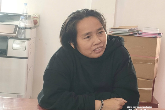 Khám xét nơi ở, bắt tạm giam người phụ nữ sinh năm 1981 tại Nghệ An