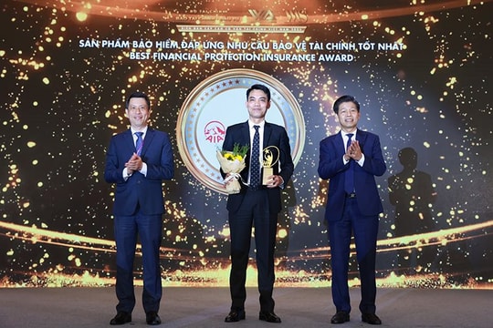AIA Việt Nam được vinh danh với “Sản phẩm bảo hiểm đáp ứng nhu cầu bảo vệ tài chính tốt nhất” tại VWAS 2025