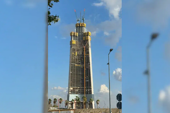 Tòa nhà chọc trời cao gấp hai lần Landmark 81 đã xây vượt mốc 80 tầng, vốn đầu tư 31.000 tỷ đồng
